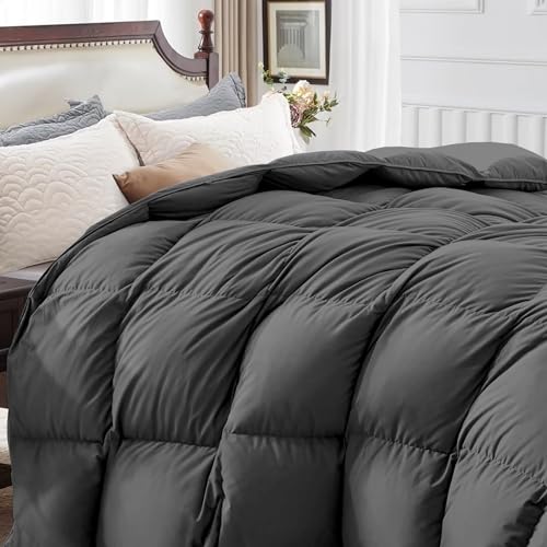 Image of All Season 250 GSM Comforter Single Size - Quilted Blanket Soft Microfiber Fill - Dohar /Rajai /Blanket /Duvet Single Size (60 inchX90 inch) - Dark Grey Color