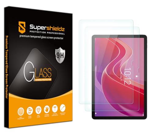 Supershieldz (2 Pack) Designed for Lenovo Tab M11 / Tab K11 LTE (11 inch) Screen Protector [Tempered Glass] Anti Scratch Bubble Free