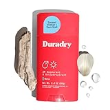 Duradry Clinical-Strength Antiperspirant Deodorant for Women and Men – Clean Formula with Natural Ingredients – Odor and Excessive Sweat Protection for Armpits – Barca (SweetWater + Sea Salt)