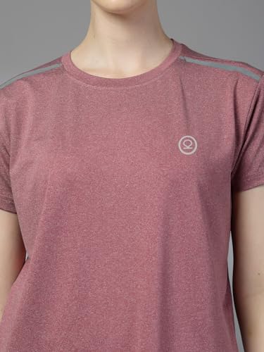 Image of CHKOKKO Gym Tshirt for Women Workout Dry Fit t Shirt Sports Tshirt Lightweight Round Neck Breathable Half Sleeve Activewear Running Yoga Tops for Woman