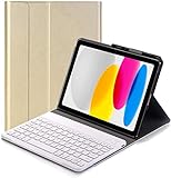 Ce clavier est appliqué pour iPad 10. Generation 10,9 Pouce 2022 2022 (Ceci est la disposition QWERTY, clavier anglais.)
