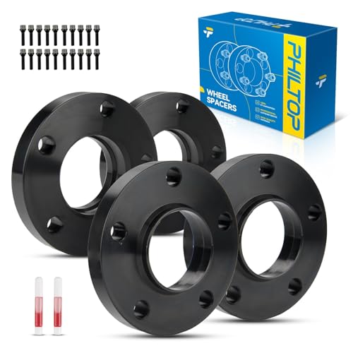Image of PHILTOP 5x120mm Hub-Centric Wheel Spacers 15+20mm for BMW 335i