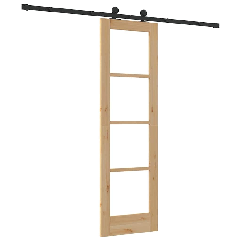 Porta scorrevole Orkdal naturale, 61 x 198,5 cm, in legno