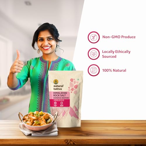 Image of Natural Tattva Himalayan Rock Salt (Sendha Namak), 1kg