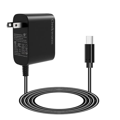 Geekworm PD 27W 5.1V 5A USB-C Power Supply for Raspberry Pi 5 2/4/8/16GB