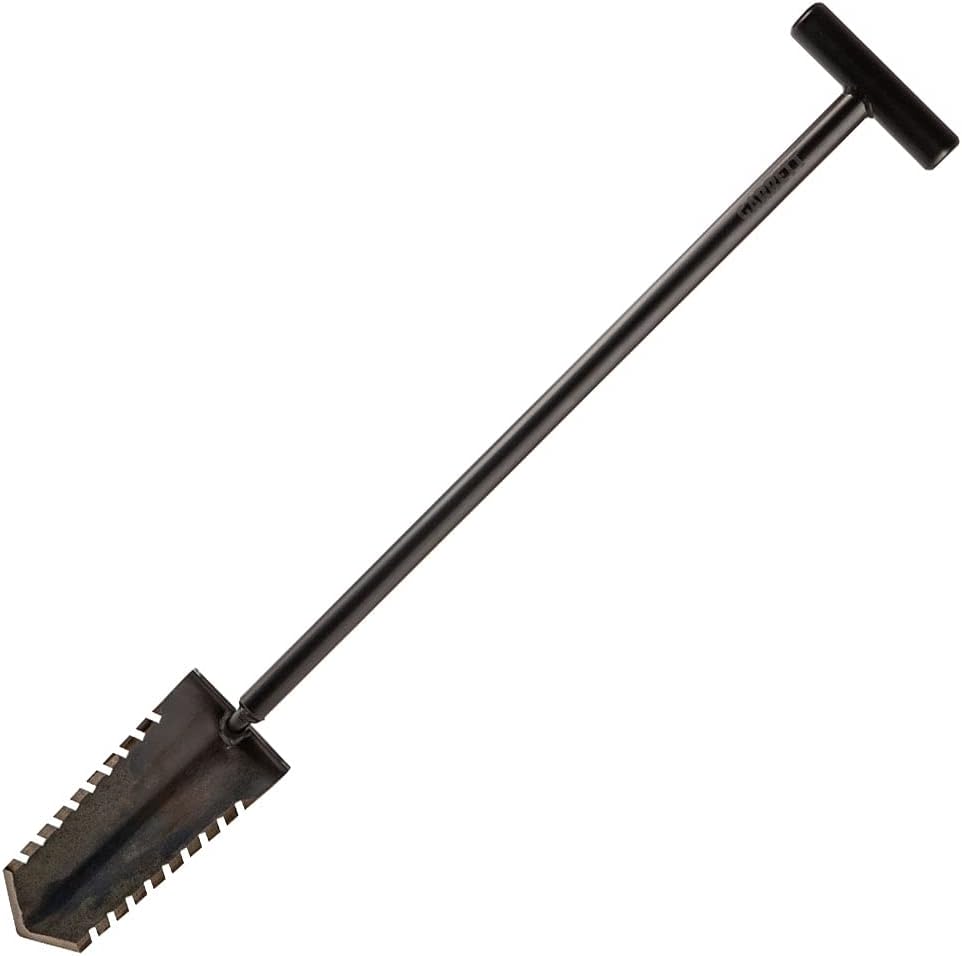 Garrett Razor Relic Shovel, Garrett Edge Digger, and Camo Digger's Pouch