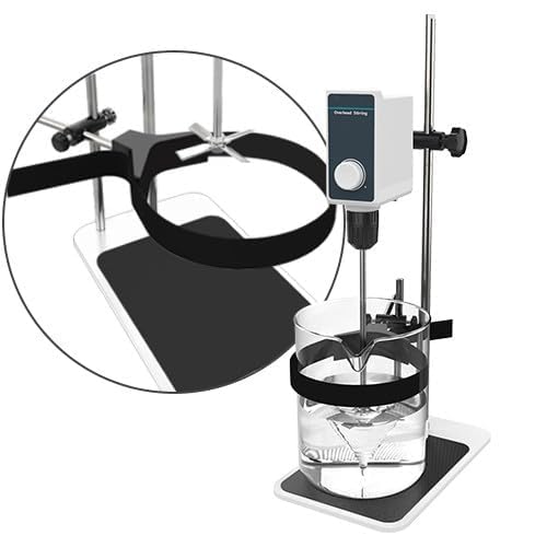 10L Overhead Stirrer Full Set Electric Lab Stirrer Max Smount of Stirring(H2O) 10L RPM 100-1000rpm Max Torque 20N.cm Max Viscosity 10000mPas Brush Motor