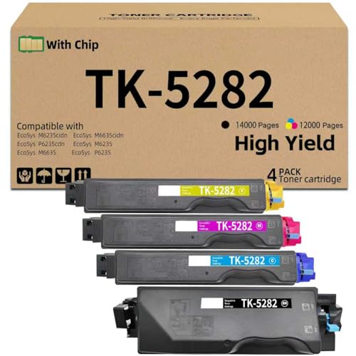 Kyocera TK-5282 toner avec puce de rechange compatible Ecosys M6635cidn P6235cidn