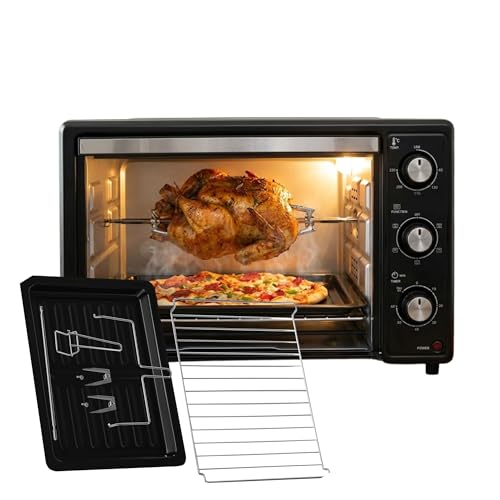 Forno da tavolo, 30 litri, 1650 W, 5 funzioni diverse, 65-230°, include...