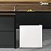 Midea WHS-65LW1 Compact Refrigerator, 1.6 Cubic Feet, White