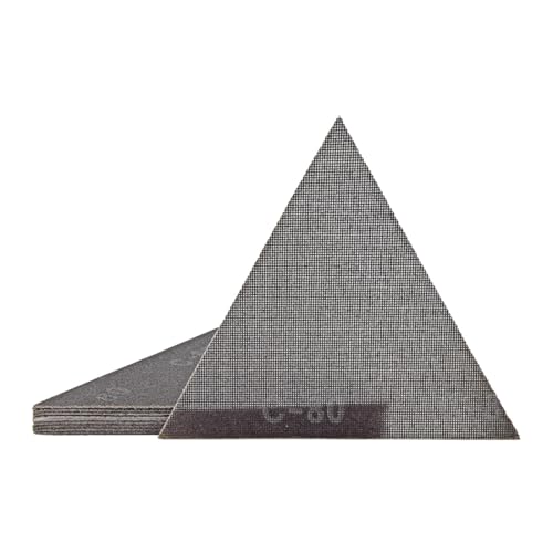 MioTools Spider mallas abrasivas con cierre adhesivo, 290 x 250 mm, p. Lijadoras de pared (10 pz.) G80