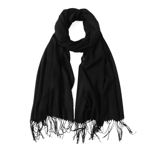 Écharpe d'hiver avec pompons pour femme cadeau idéal