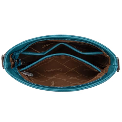 Image of Wrangler Crossbody Purses for Women Two Tone Crossbody Bags Women Purses and Handbags