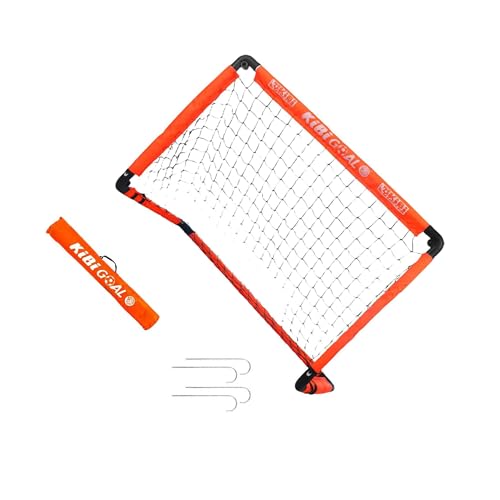 Portería de fútbol portátil para mejorar patadas en casa