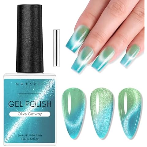 Makartt Cat Eye UV Gel Nail Polish Cover