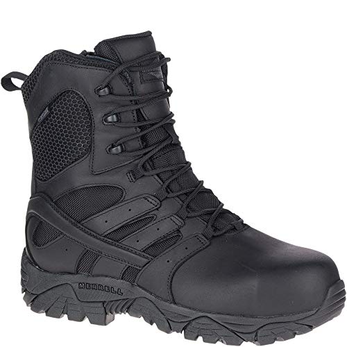 Image of Merrell Men's Moab 2 8 inch Defense Zip Composite Toe Boot