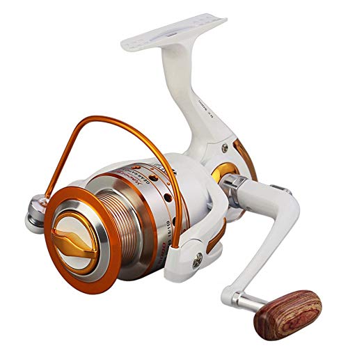 PQXOER Angelrollen Angelrolle, leichte Glatte Bassausrüstung Spinning Casting Left Right Saltwater Freshwater… – Bild 4