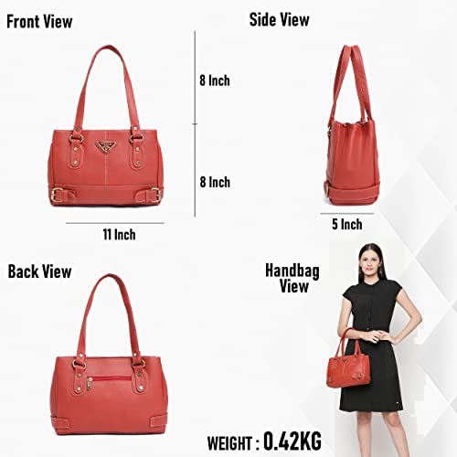 Image of Fostelo Women's Nightingale Satchel Tote Handbag for Women | Ladies Purse | Stylish Shoulder Bag | Gift For Women