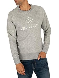 GANT Men's D1 Gant Lock-Up C Neck Sweat,