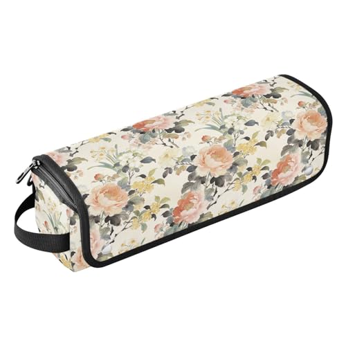 Bolsa de viaje para herramientas de cabello con tapete resistente al calor desmontable y organizador para planchas, rizadores y secadores miniatura 1