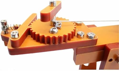 Badminton Racket Stringing Machine,Tennis Racket Stringing Tools,with 6-Point Fixed, 60lb Winch Type, for DIY Squash, Tennis