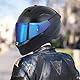 Helmvisier für Shark SKWAL i3/RIDILL 2/ D-SKWAL 3,Motorradhelm Visier,Motorrad Windschutz Helm Objektiv Visier,Integralhelm Visier UV-Beständig,Motorradhelm Visier Ersatz (Blau)