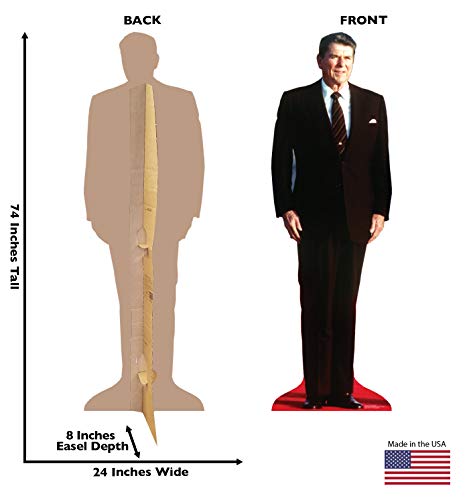 Image of Cardboard People President Ronald Reagan Life Size Cardboard Cutout Standup