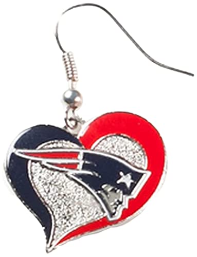NFL-New-England-Patriots-Swirl-Heart-Earrings