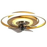 1. Ventilador de techo ideal para su espacio: el ventilador de techo con lámpara le brinda más luces naturales en cualquier lugar de la casa, cuando el ventilador de techo crea brisas que hacen circular el aire. Puede disfrutar del viento fresco y la iluminación cómoda por menos dinero.