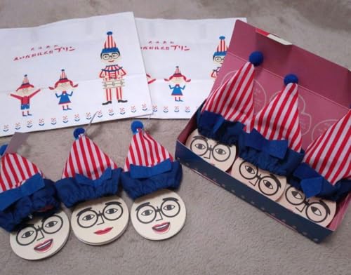 大阪名物 くいだおれ太郎プリン 帽子 顔 紙袋 食いだおれ 太朗