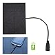 Solarpanel 5W 5V Kleines, Leichtes Outdoor-Solarpanel für Solargenerator, Powerbank, Laptop-Mobiltelefon