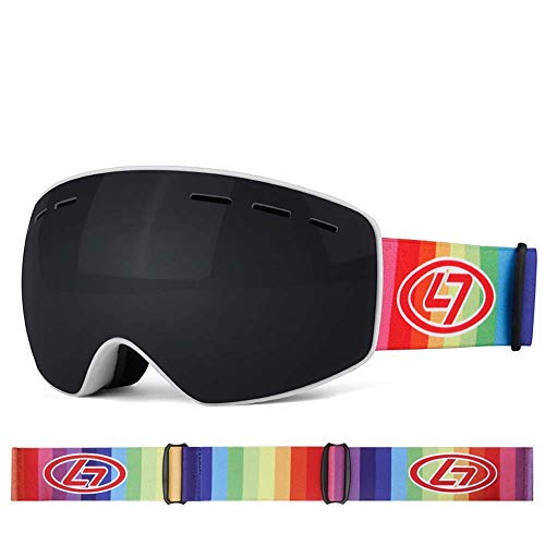 Lunettes de ski anti-brouillard JIA JIA écran interchangeable UV400