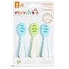 Munchkin® Gentle Dip™ Baby Spoons for Self Feeding and Baby Led Weaning, 3 Pack, Blue/Green #5