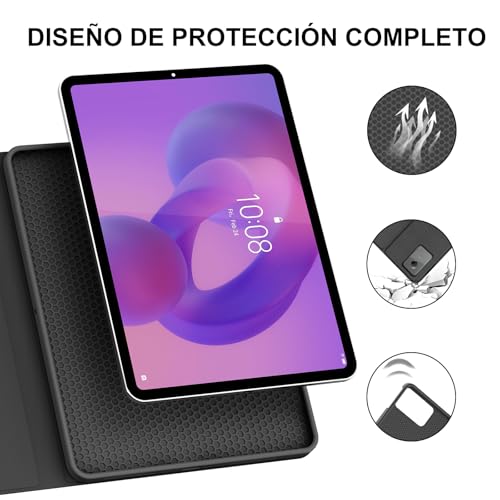 Funda teclado Lenovo Tab M11 para escribir sin cables con Bluetooth ñ 6