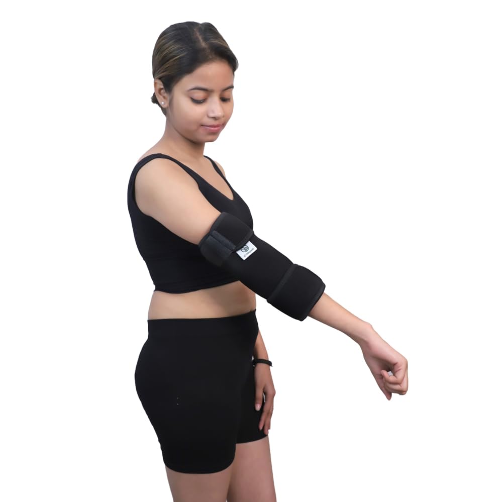 AP Orthopaedic Elbow support, Reversible Neoprene Support Brace for Joint, Arthritis Pain Relief, Tendonitis, Sports Injury Recovery, Black (S) (B0CXR5SWSQ) Amazon Price History, Amazon Price Tracker