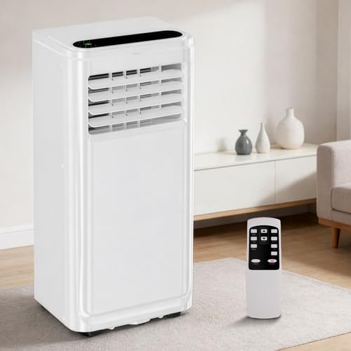 Image of AKIRES 10000 BTU Portable Air Conditioners,3-IN-1 Portable AC Unit With Fan & Dehumidifier,Remote Control,24H Timer,Sleep Modes,Cools Room Up To 450 sq.ft,Suitable for Bedroom,Room, Office,Apartment