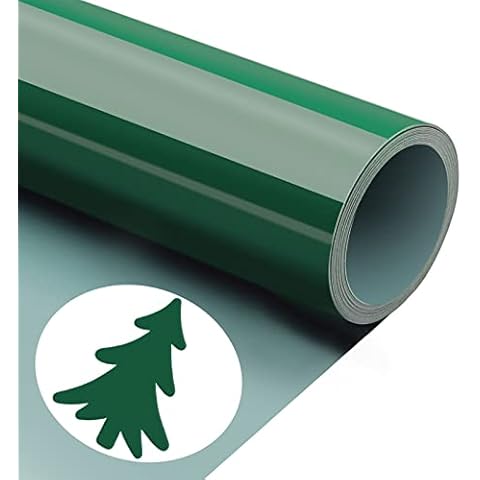 TransWonder Green Puff Vinyl Heat Transfer - 3D Puff Heat Transfer Vinyl HTV Puff Vinyl für Heat Press T-Shirt kompatibel mit Cricut Air oder Maker (30,5 x 15,2 cm) Cover