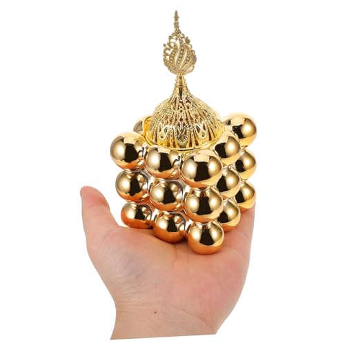 Brûleur d'encens céramique dorée diffuseur Moyen Orient - 5