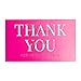 RXBC2011 Thank You for Your Purchase Cards Package Insert for online business E-commerce Pack of 100 hotpink