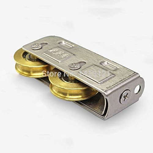 Window Roller 868- Type Window Roller Sliding Door Plastic Steel Window Pulley Aluminum Alloy Windows Brass Wheel Muted Roller House Hardware - (Inner Diameter: Two Pieces)