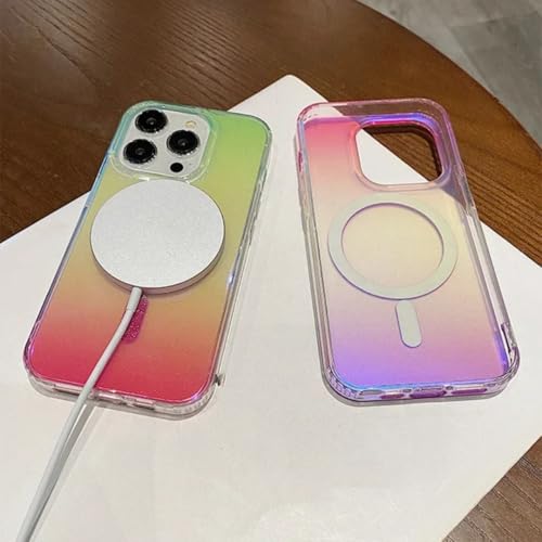 Coque acrylique iPhone 13 Pro Max pailletée anti-choc et laser - 5