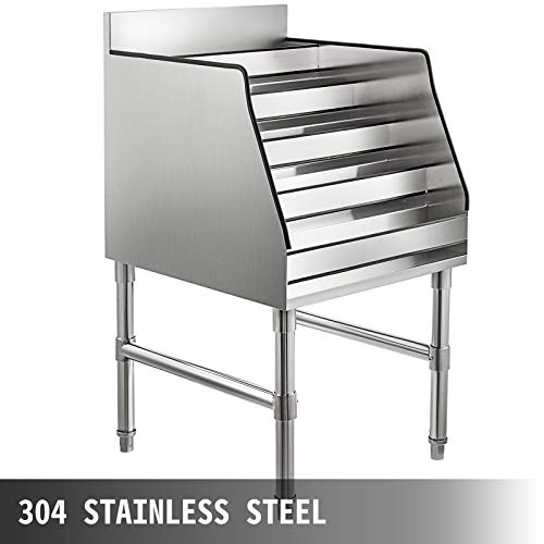 Estante para botellas de licor VBENLEM 18x23 pulgadas 5 niveles acero inox miniatura 3