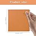Orange Color Hardcover Sketchbook Square Hardbound Sketch Journal 4.7 x 4.7 Inch 42 Sheets Art Book 250GSM Ultra Smooth Paper Ideal for Pencils,Water Color Pen,Marker Pen