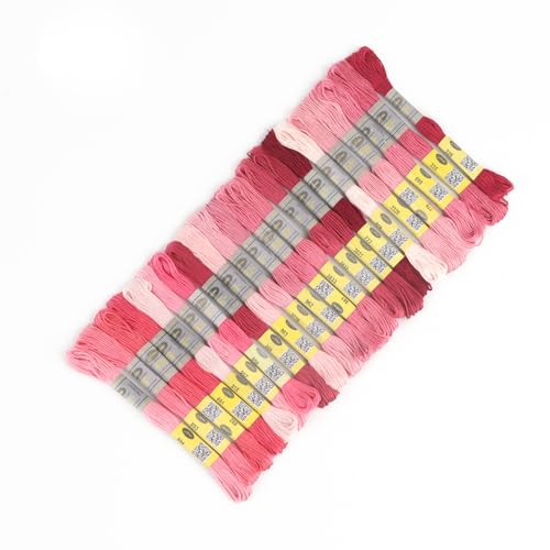 Image of 22 Skeins Double Mercerized Egyptian Cotton Embroidery Floss 8.75 Yards Per Skein for Cross Stitch Thread, Friendship Bracelets Floss, Craft Floss, Embroidery Floss Set (Set 2 (22 Skeins))