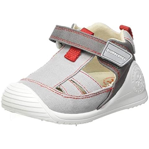 Biomecanics sandalia pespuntes gris Cover