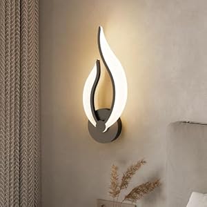 Hard-Wired 2-Pack Modern Indoor Wall Sconce 10W LED Black Dimmable Wall Sconce Set of 2 for Living Room Bedroom Hallway (Warm White Light, 3000K) Hard Wired 2 Pack Modern Indoor Wall Sconce 10W LED Black Dimmable Wall Sconce Set of 2 for Living Room Bedroom Hallway Warm White Light 3000K