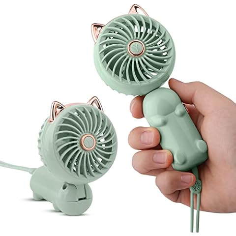 Ventilador Portátil de Mano con 3 Velocidades Cover