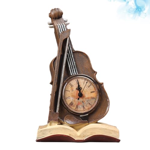 Reloj de violín para decorar tu sala de estar o mesa de estudio 7