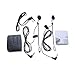 Produktbild CONRAL Motorrad Sprechanlage, Motorrad Fahrrad Helm zu Helm Sprechanlage Headset Kommunikation Walkie Talkie, Außenkommunikationssystem mit Clip, Musik Kopfhörer