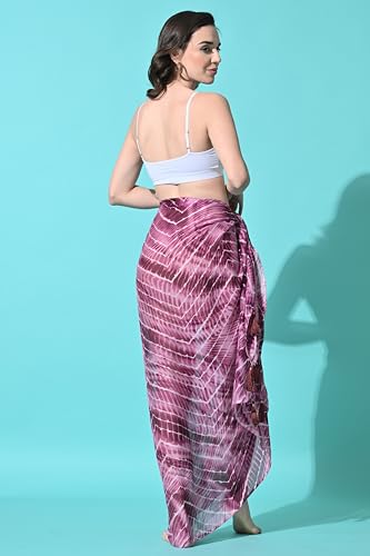 Image of MIRCHI FASHION Western Summer Beachwear Swimsuit Coverup Sarong for Women